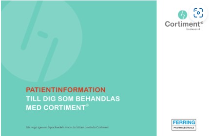 Cortiment Patientbroschyr