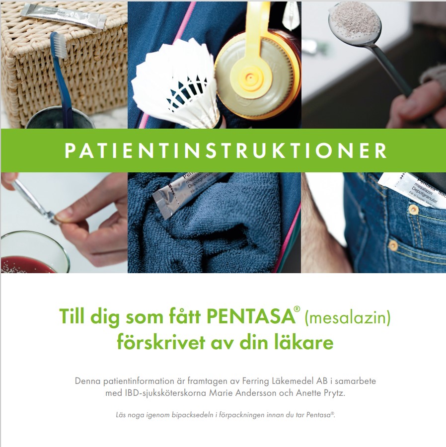 Pentasa Patientinstruktioner